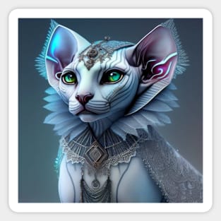 Gothic Sphynx Hybrid Sticker